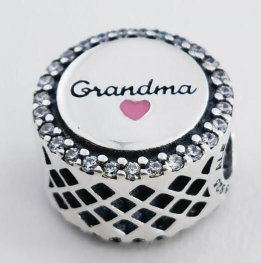 Neat Stamped Grandma Charm Family Collections