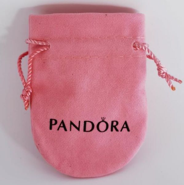 Auth Original Single Velvet Cloths Pink Bags 