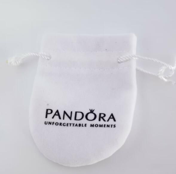 Auth Original Single Velvet Cloths White Small Bags 