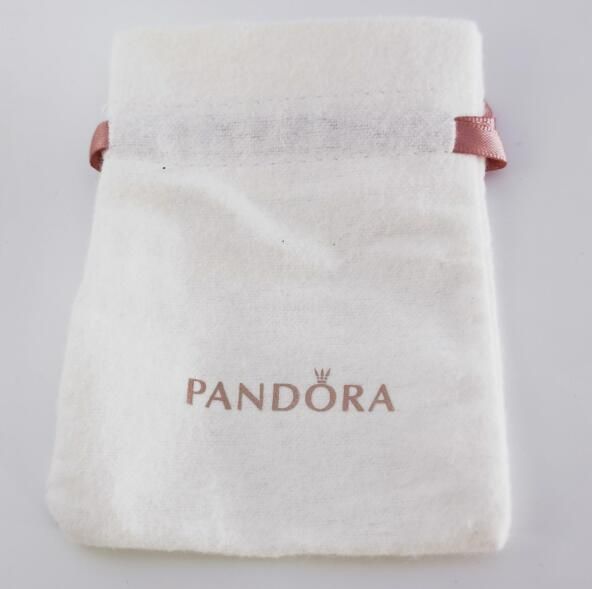 Auth Original Single Velvet Cloths White Small Size Bags 