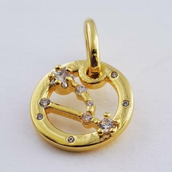 12 Zodiac Dangle Shine Charms