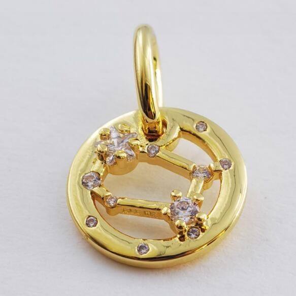 12 Zodiac Dangle Shine Charms