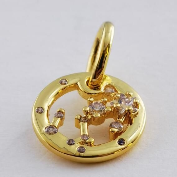 12 Zodiac Dangle Shine Charms