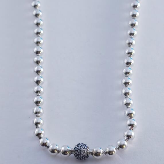 Beads&Pave Chain Me Necklaces