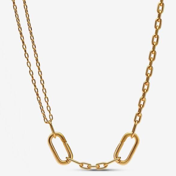 ME Double Link Chain Necklace Shine