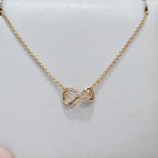 Sparkling Infinity Collier Necklace