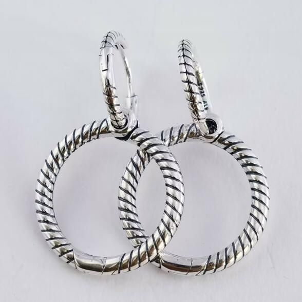 Moments Small Charm Hoop Earrings