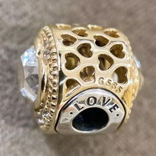 AAA GRADE Real 14K Solid Gold G585 ALE Essence Charms
