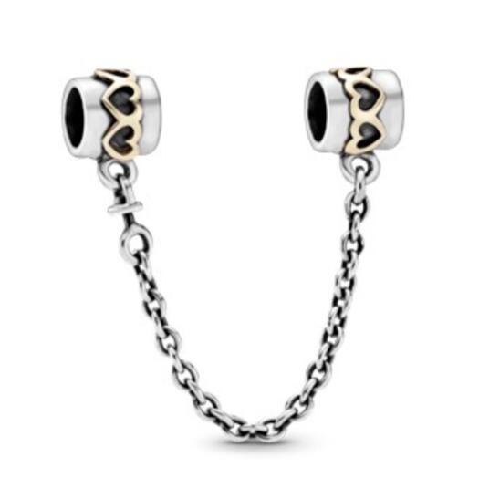 AAA GRADE 14K Real Gold G585 ALE Safety Chain