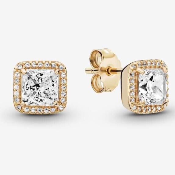 14K Real Solid Gold G585 ALE Earrings