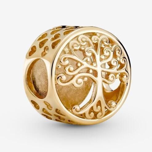 14K Real Solid Gold G585 ALE Family Charms 