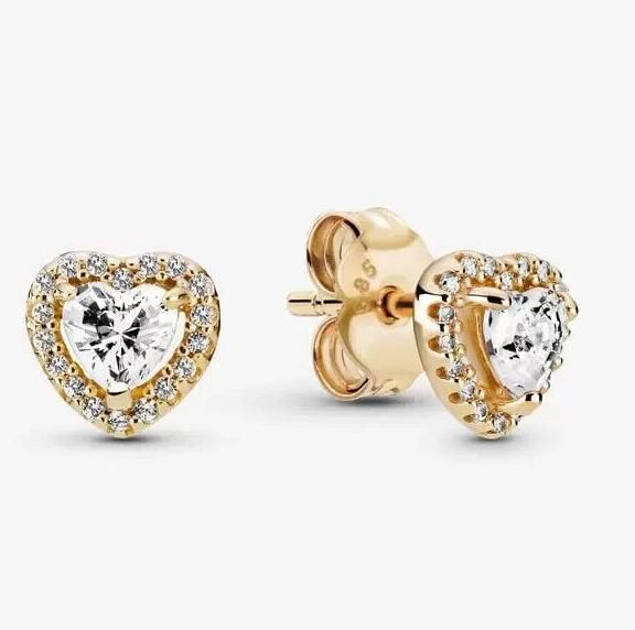 14K Real Solid Gold G585 ALE Earrings