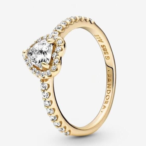 14K Real Solid Gold G585 ALE Rings