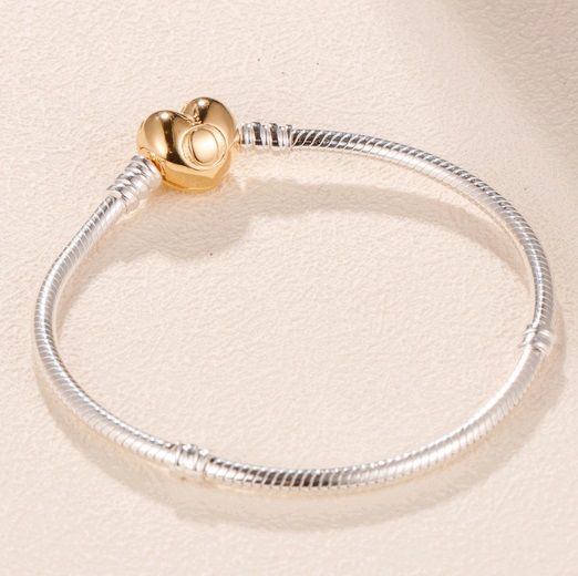 AAA GRADE S925 ALE Shine Clasp Snake Chain Bracelets