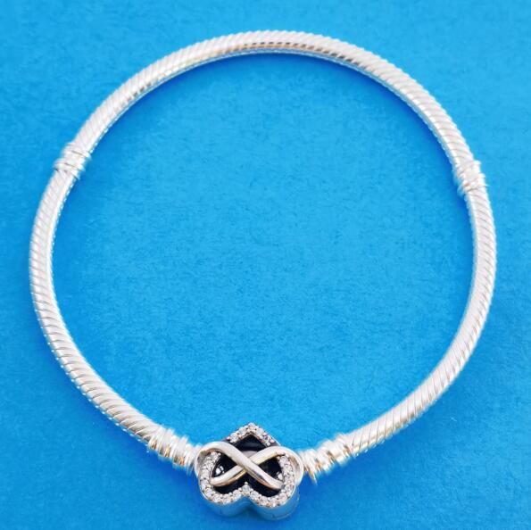 AAA GRADE S925 ALE 5A Clear CZ Snake Chain Bracelets