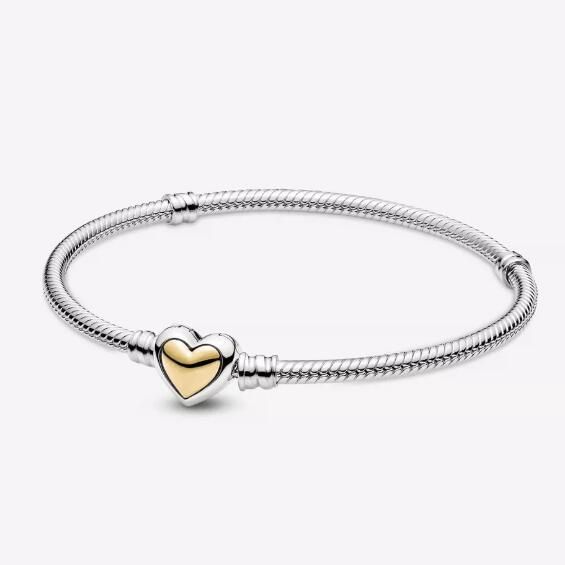 Gold-plated Clasp S925 ALE  Snake Chain Bracelets