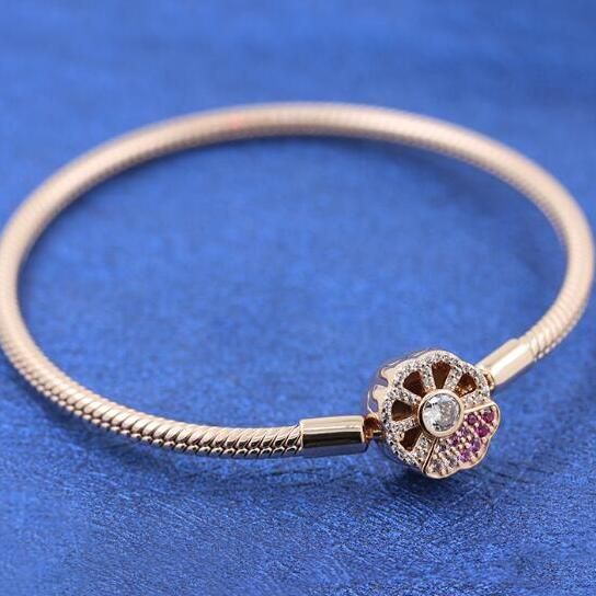  Rose Gold-plated  ALE R Snake Chain Bracelets