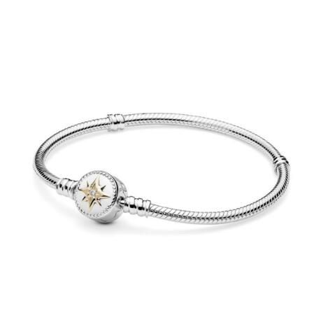 Gold-plated S925 ALE Snake Chain Bracelets