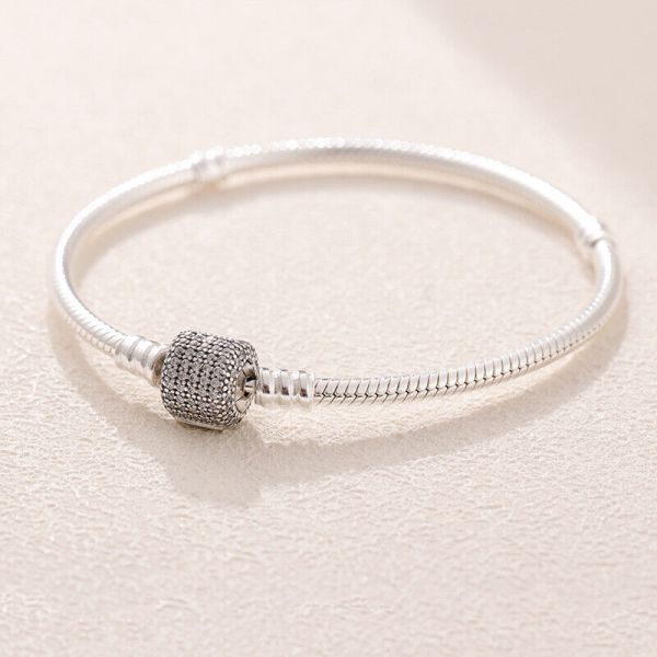 AAA GRADE S925 ALE 5A-PAVE-CZ Snake Chain Bracelets