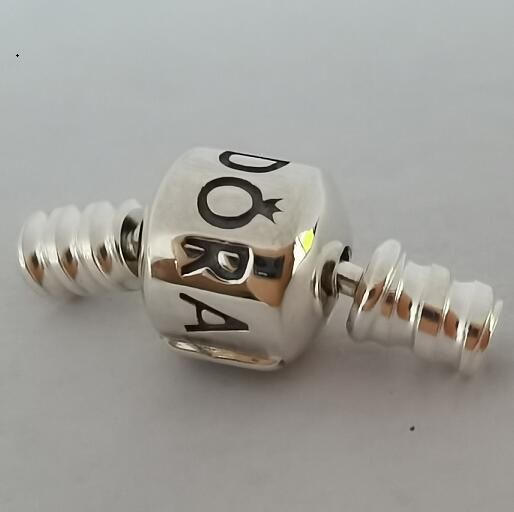 AAA GRADE S925 ALE Clasp&Screw for Leather Bracelets