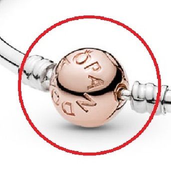 AAA GRADE Rose ALE R Clasp for Leather Bracelets