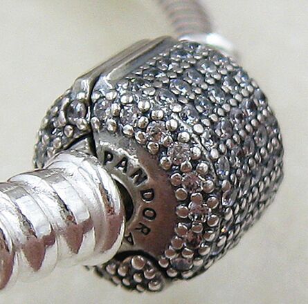 AAA GRADE S925 ALE 5A-PAVE-CZ Clasp for Your DIY Bracelets&Bangles