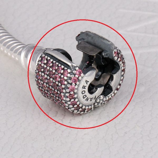 AAA GRADE S925 ALE 5A-PAVE-CZ Clasp for Your DIY Bracelets&Bangles