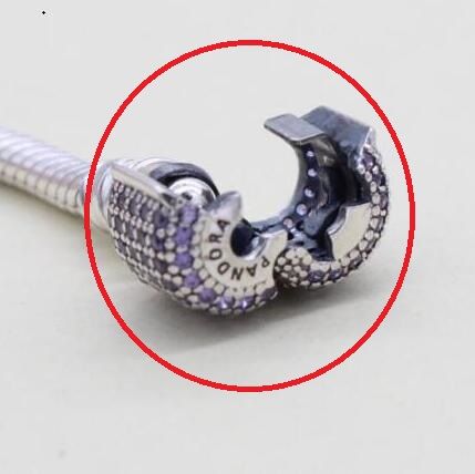 AAA GRADE S925 ALE 5A-PAVE-CZ Clasp for Your DIY Bracelets&Bangles