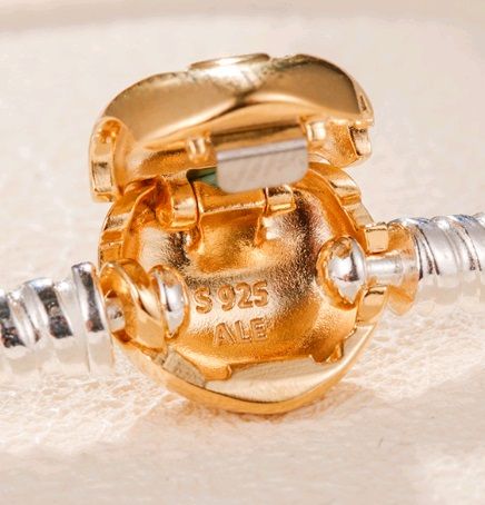 AAA GRADE Shine S925 ALE  Clasp for Leather Bracelets