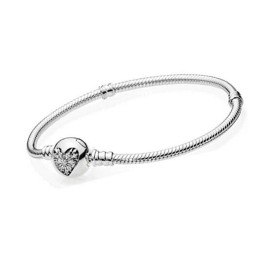 AAA GRADE S925 ALE Clear 5A CZ Snake Chain Bracelets