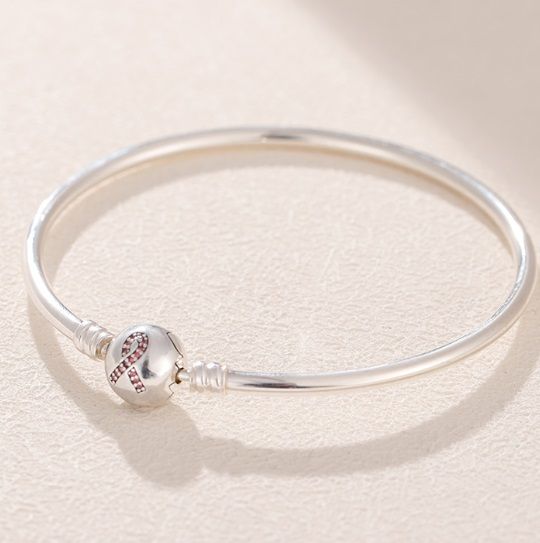 AAA GRADE S925 5A-Pave-CZ ALE Sterling Silver Bangles