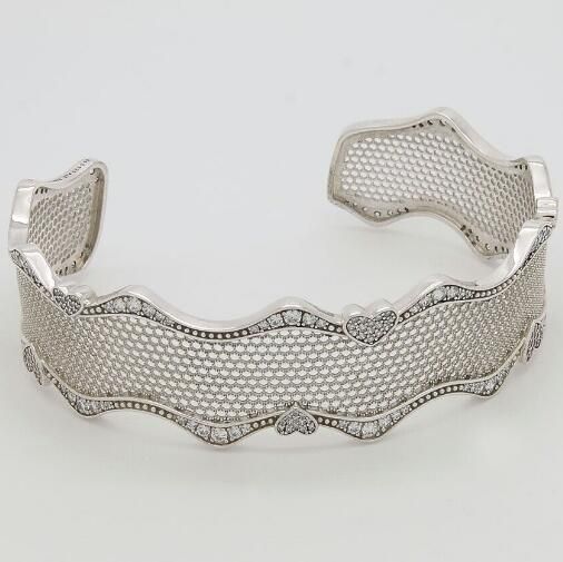 AAA GRADE  S925 ALE lace Sterling Silver Bangles