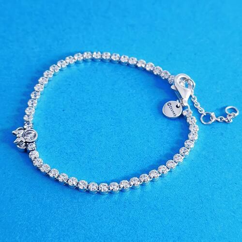 Italy Import Bracelets Sparkling Slider Tennis Bracelets