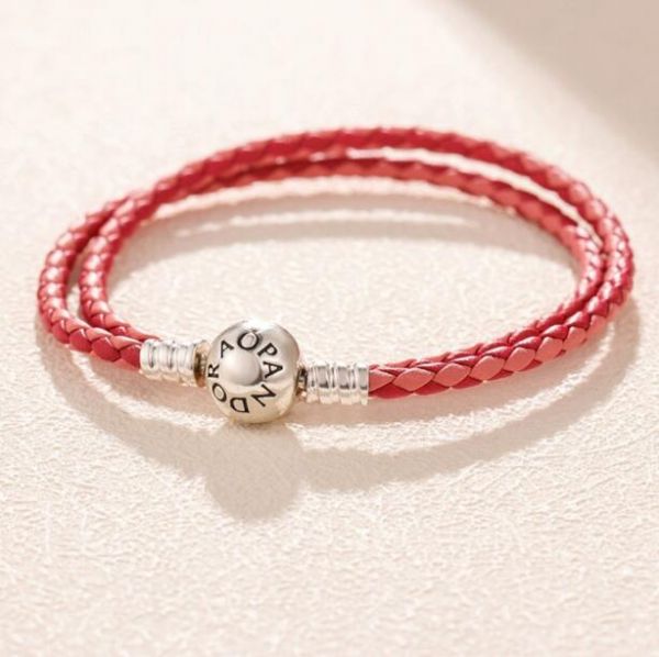 AAA GRADE- Two Mixed Color Double Leather Bracelets