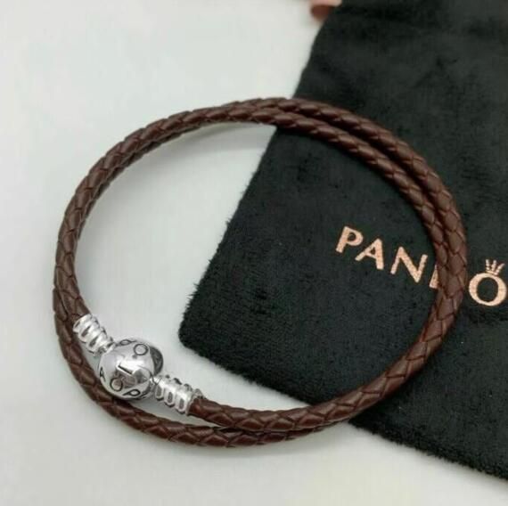Brown Double Leather Bracelets