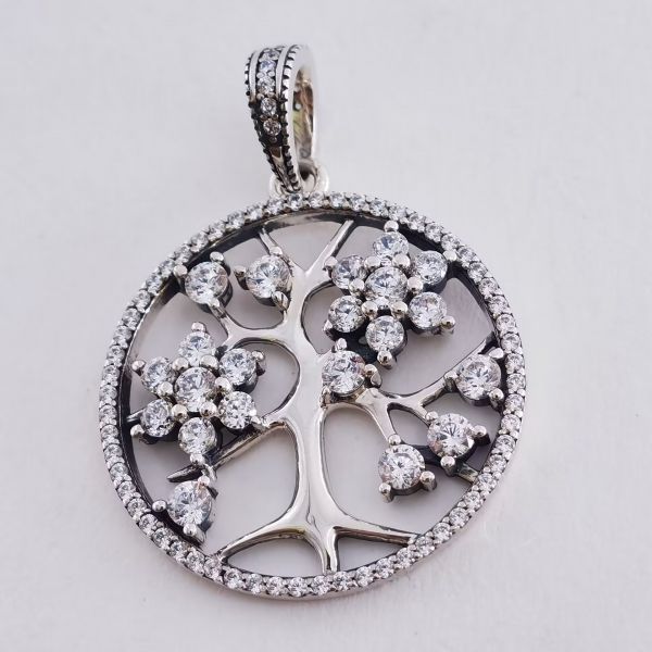  AAA GRADE S925 ALE Family Tree Pendant For Necklaces