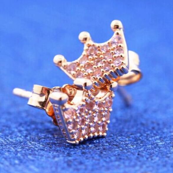 AAA GRADE Rose Gold Plated Earrings