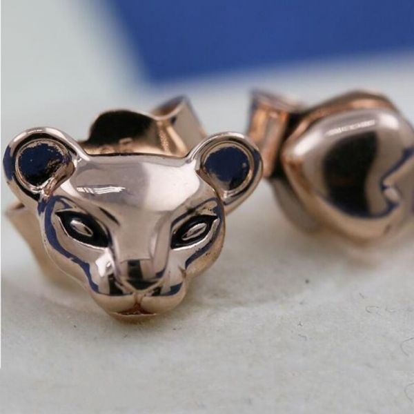 AAA GRADE Rose Gold Plated Earrings