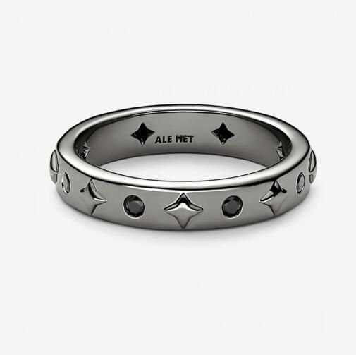 AAA GRADE S925 ALE MET Oxidized Rings