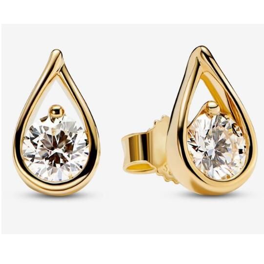 AAA GRADE Gold Plated Stud Earrings