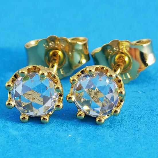 AAA GRADE Gold Plated Stud Earrings