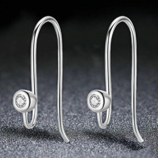 AAA GRADE S925 ALE Sterling Silver Hook Earrings