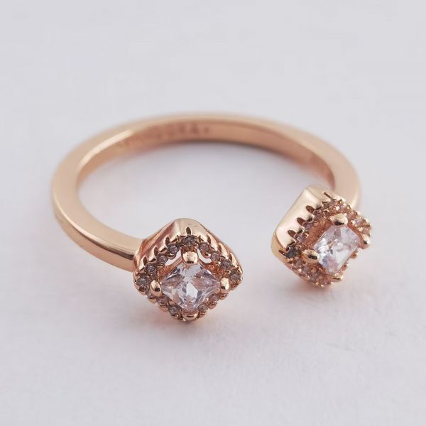 Rose 5A CZ-Clear AAA GRADE S925 ALE Rings