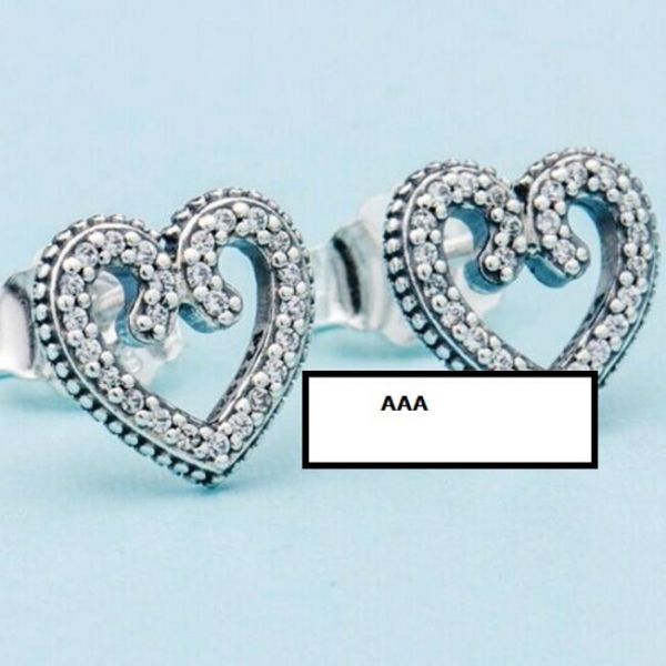 AAA GRADE S925 ALE Sterling Silver Stud Earrings