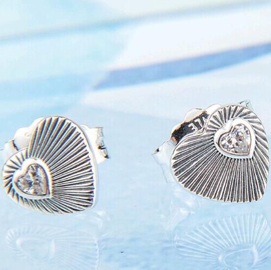 AAA GRADE S925 ALE Sterling Silver Stud Earrings