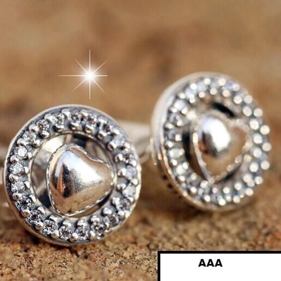 AAA GRADE S925 ALE Sterling Silver Stud Earrings