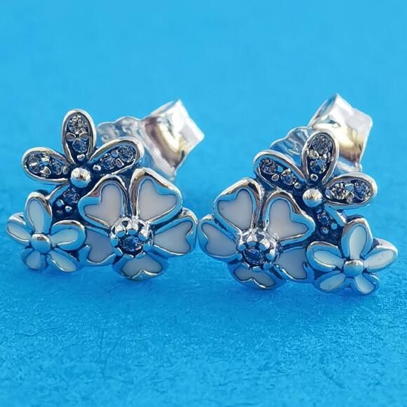 AAA GRADE S925 ALE Sterling Silver Stud Earrings