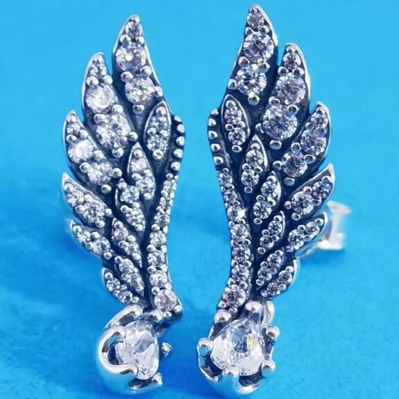 AAA GRADE S925 ALE Sterling Silver Stud Earrings