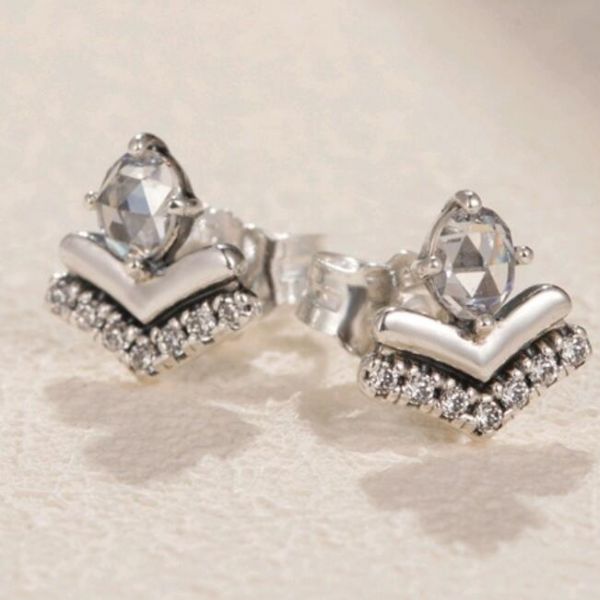 AAA GRADE S925 ALE Sterling Silver Stud Earrings