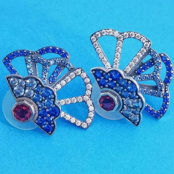 AAA GRADE S925 ALE Sterling Silver Stud Earrings